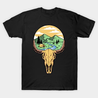 Wild Journey Retro Design T-Shirt